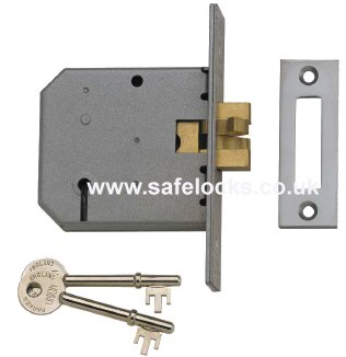 Union 2477 3 Lever Sliding Mortice Deadlock